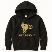 Just Send It Motocross Kids Hoodie thumb 0