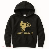 Just Send It Motocross Kids Hoodie thumb 0