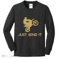 Just Send It Motocross Kids Long Sleeve Shirt thumb 0