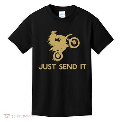 Just Send It Motocross Kids T-Shirt