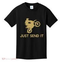 Just Send It Motocross Kids T-Shirt thumb 0