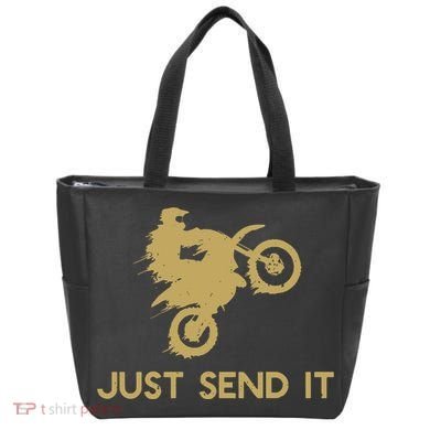 Just Send It Motocross Tote Bag
