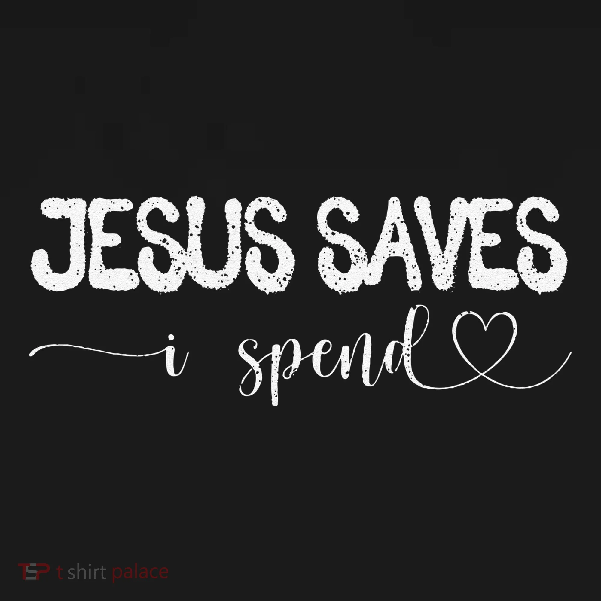 Jesus Saves I Spend Backpack