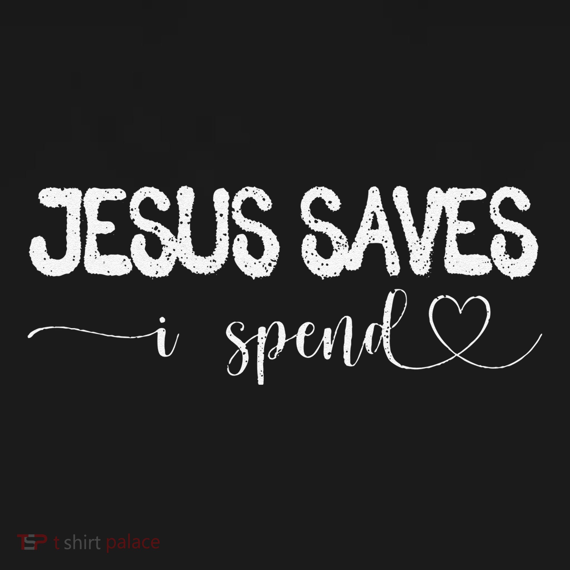 Jesus Saves I Spend Ornament