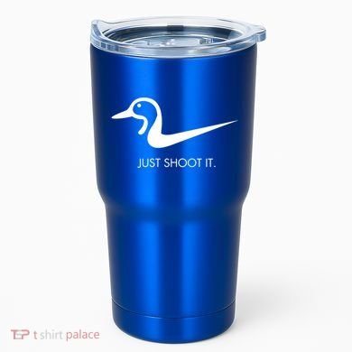 Just Shoot It Duck Hunting Design Great Gift Tumbler