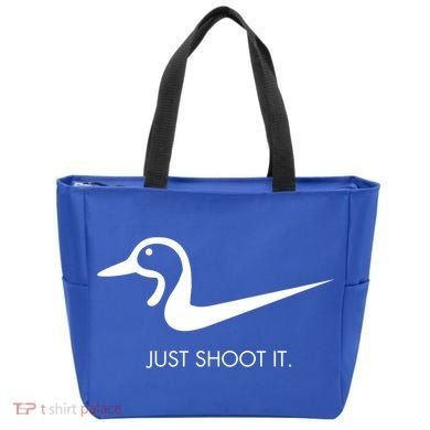 Just Shoot It Duck Hunting Design Great Gift Tote Bag