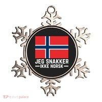 Jeg Snakker Ikke Norsk Norwegian Flag Ornament thumb 0