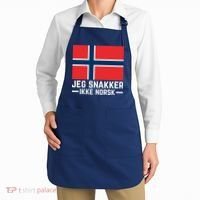 Jeg Snakker Ikke Norsk Norwegian Flag Apron thumb 2