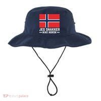 Jeg Snakker Ikke Norsk Norwegian Flag Bucket Hat thumb 0
