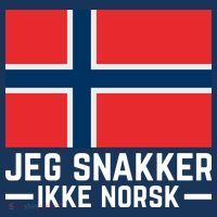 Jeg Snakker Ikke Norsk Norwegian Flag Hat thumb 2