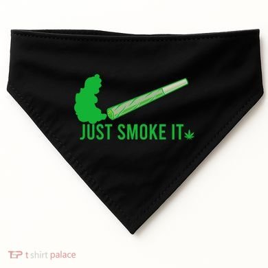 Just Smoke It USA-Made Doggie Bandana