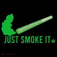 Just Smoke It USA-Made Doggie Bandana thumb 2