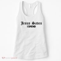 Jesus Saves I Spend Women's Tank Top thumb 0