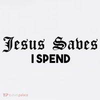 Jesus Saves I Spend Kids Sweatshirt thumb 2