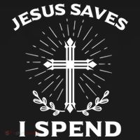 Jesus Saves I Spend Toddler Hoodie thumb 2
