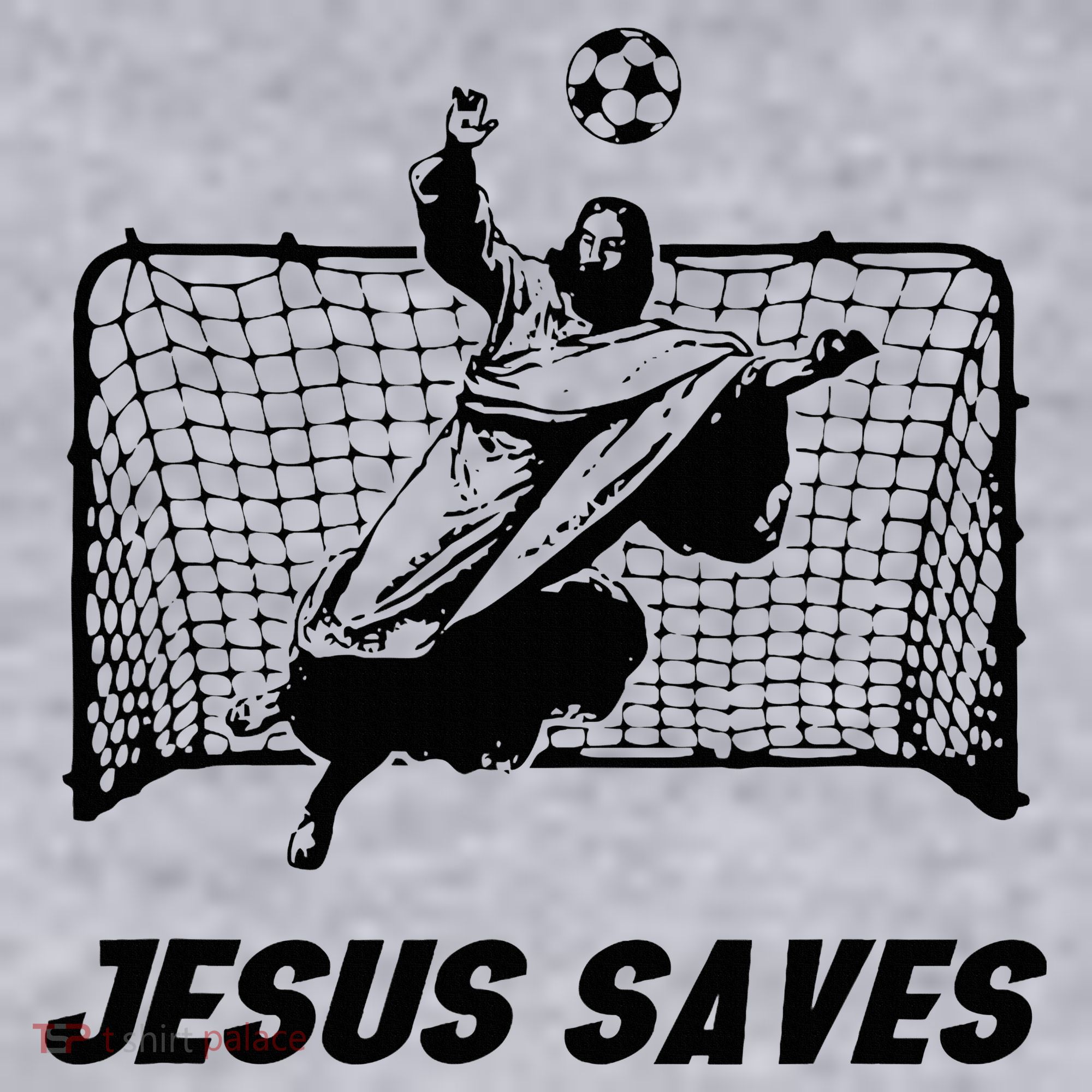 Jesus Saves Jesus Saved Soccer Goal Goalie Women's Sweatshirt