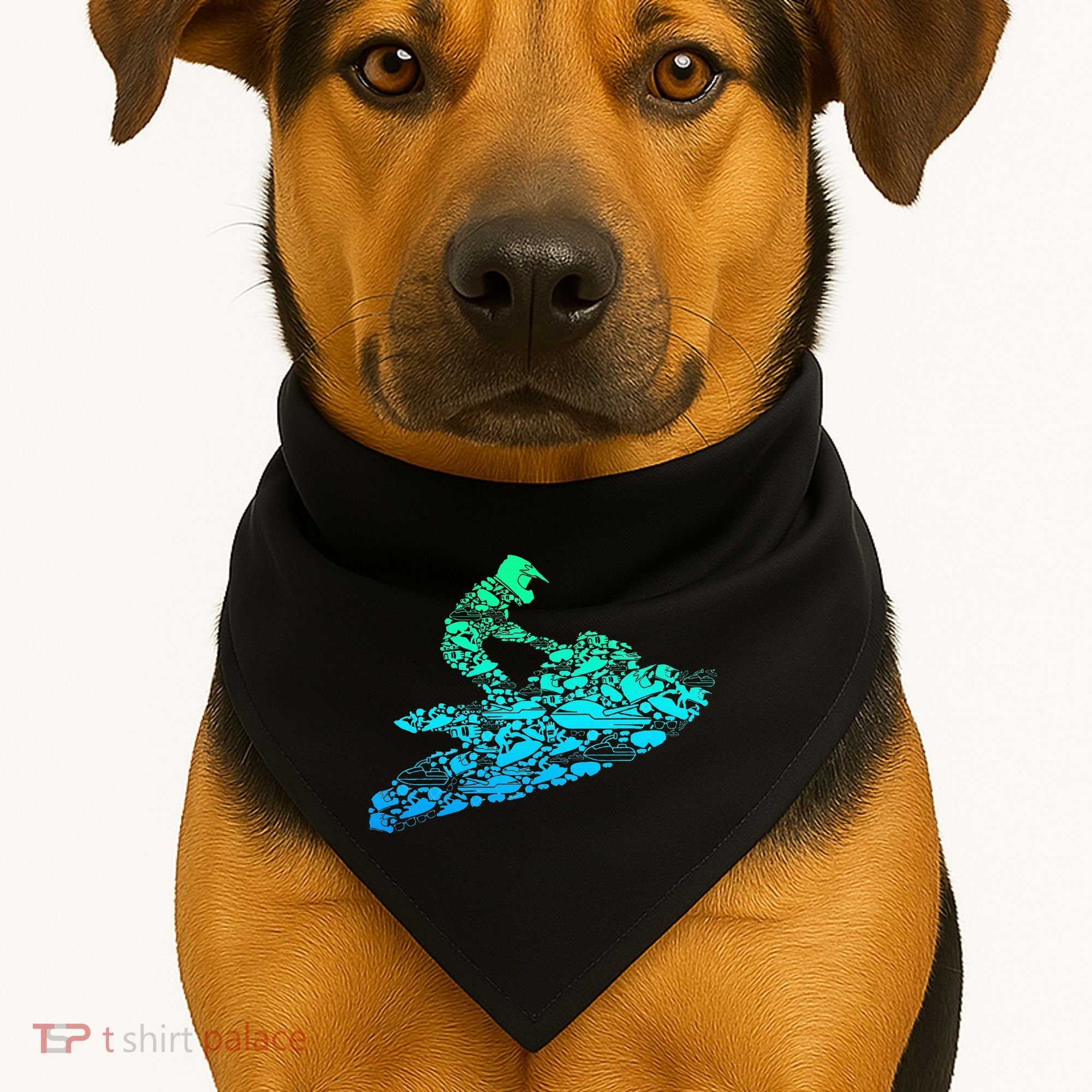 Jet Ski Jetski USA-Made Doggie Bandana