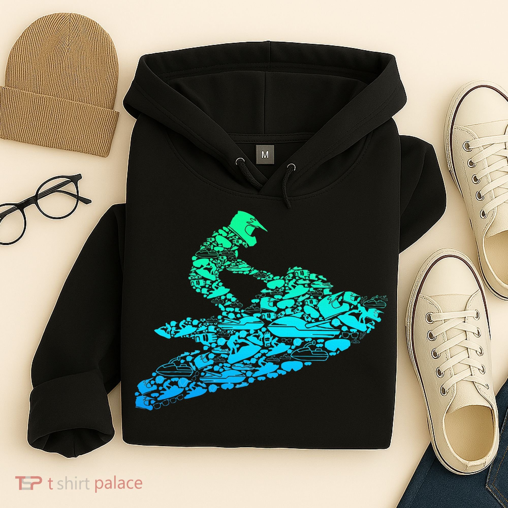 Jet Ski Jetski Hoodie