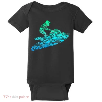 Jet Ski Jetski Baby Bodysuit