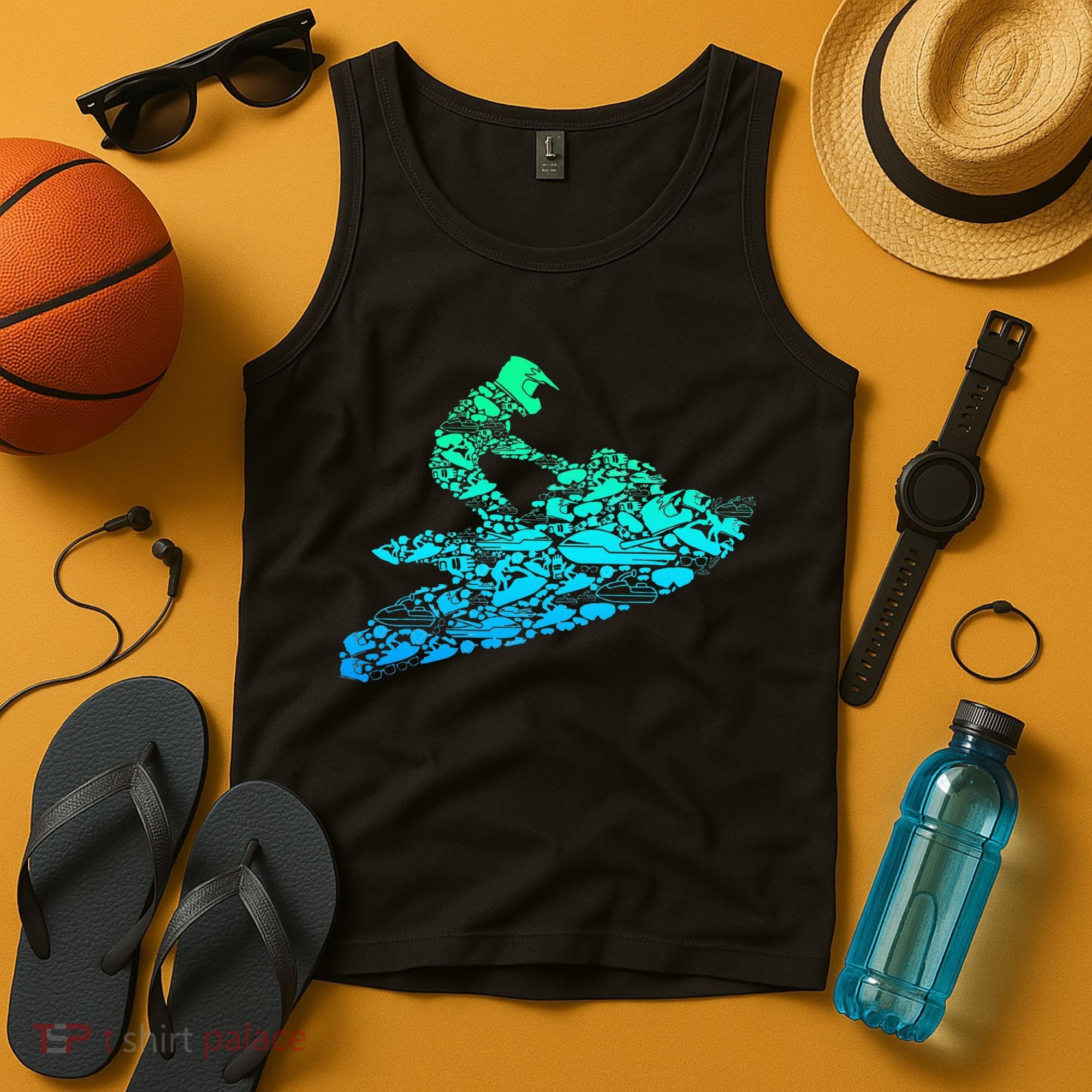 Jet Ski Jetski Tank Top