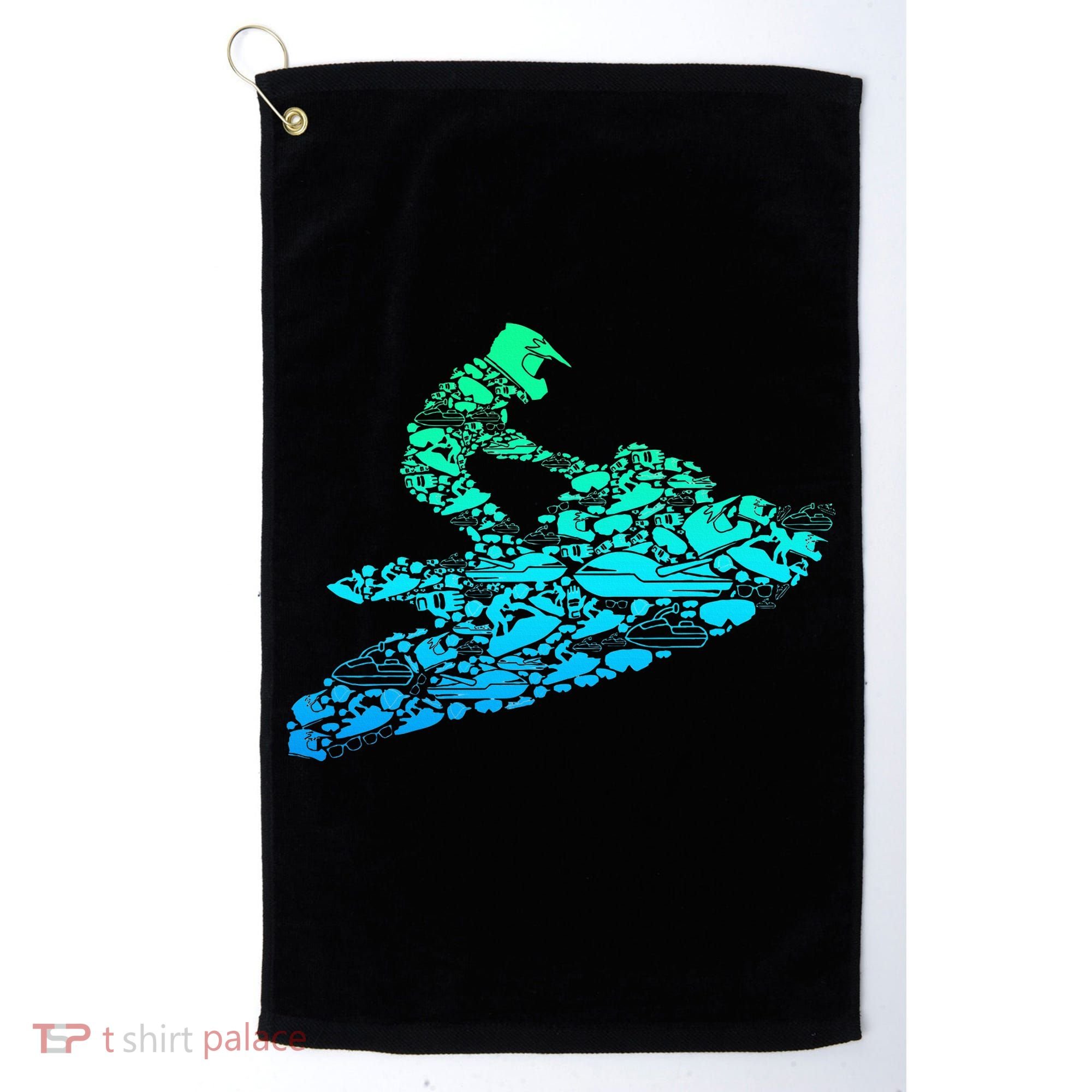 Jet Ski Jetski Golf Towel