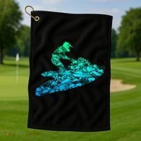 Jet Ski Jetski Golf Towel thumb 1