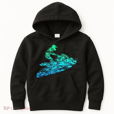 Jet Ski Jetski Kids Hoodie
