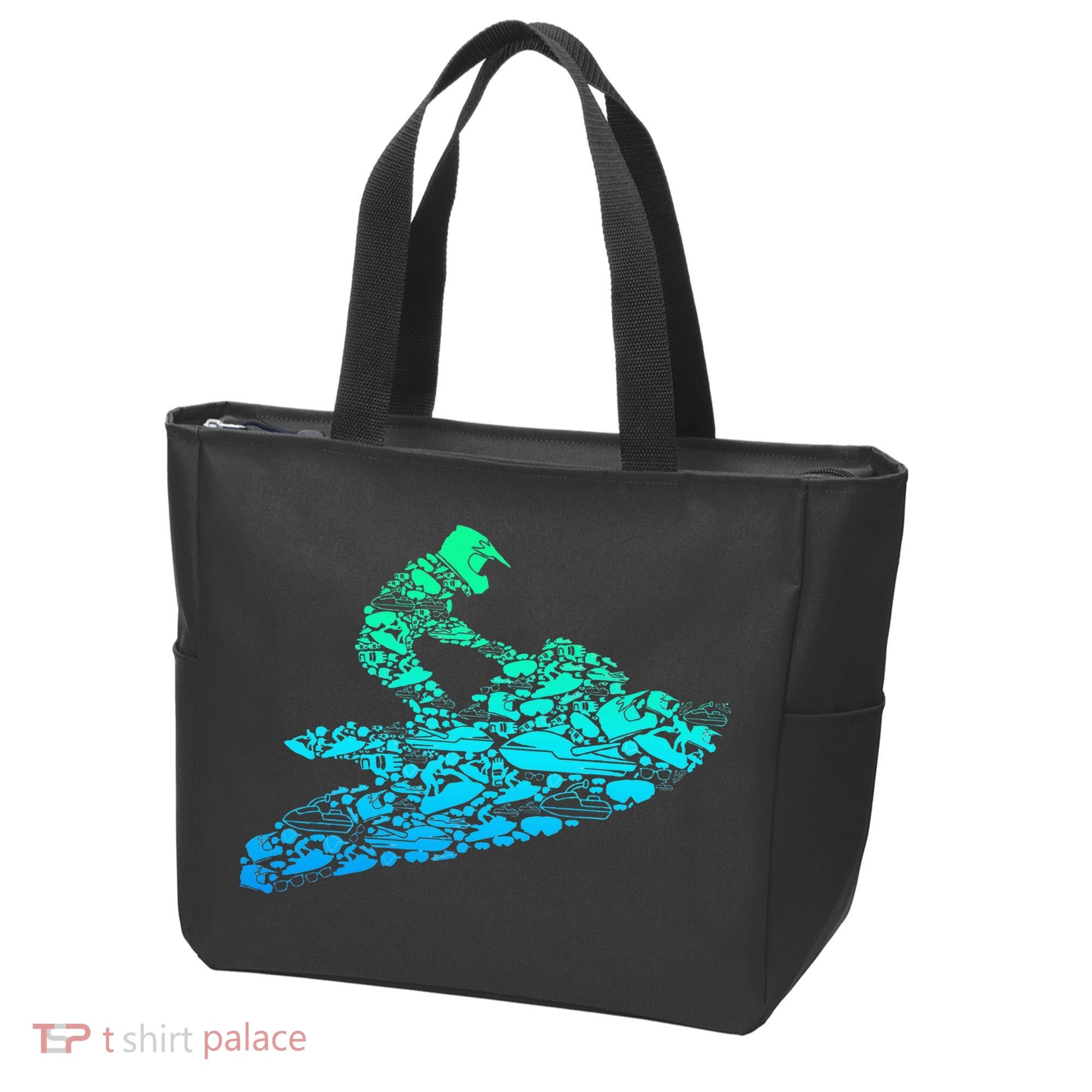Jet Ski Jetski Tote Bag
