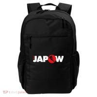 Japan Ski Japow Powder Skiing Japanese Flag Backpack thumb 0