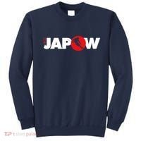 Japan Ski Japow Powder Skiing Japanese Flag Sweatshirt thumb 0