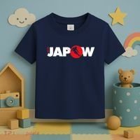 Japan Ski Japow Powder Skiing Japanese Flag Toddler T-Shirt thumb 3