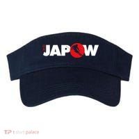 Japan Ski Japow Powder Skiing Japanese Flag Visor thumb 0