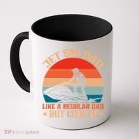 Jet Skiing Jetski Dad Like A Regular Dad But Cooler Gift Coffee Mug thumb 0