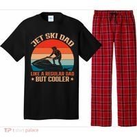 Jet Skiing Jetski Dad Like A Regular Dad But Cooler Gift Pajama Set thumb 0