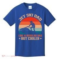 Jet Skiing Jetski Dad Like A Regular Dad But Cooler Gift Kids T-Shirt thumb 0