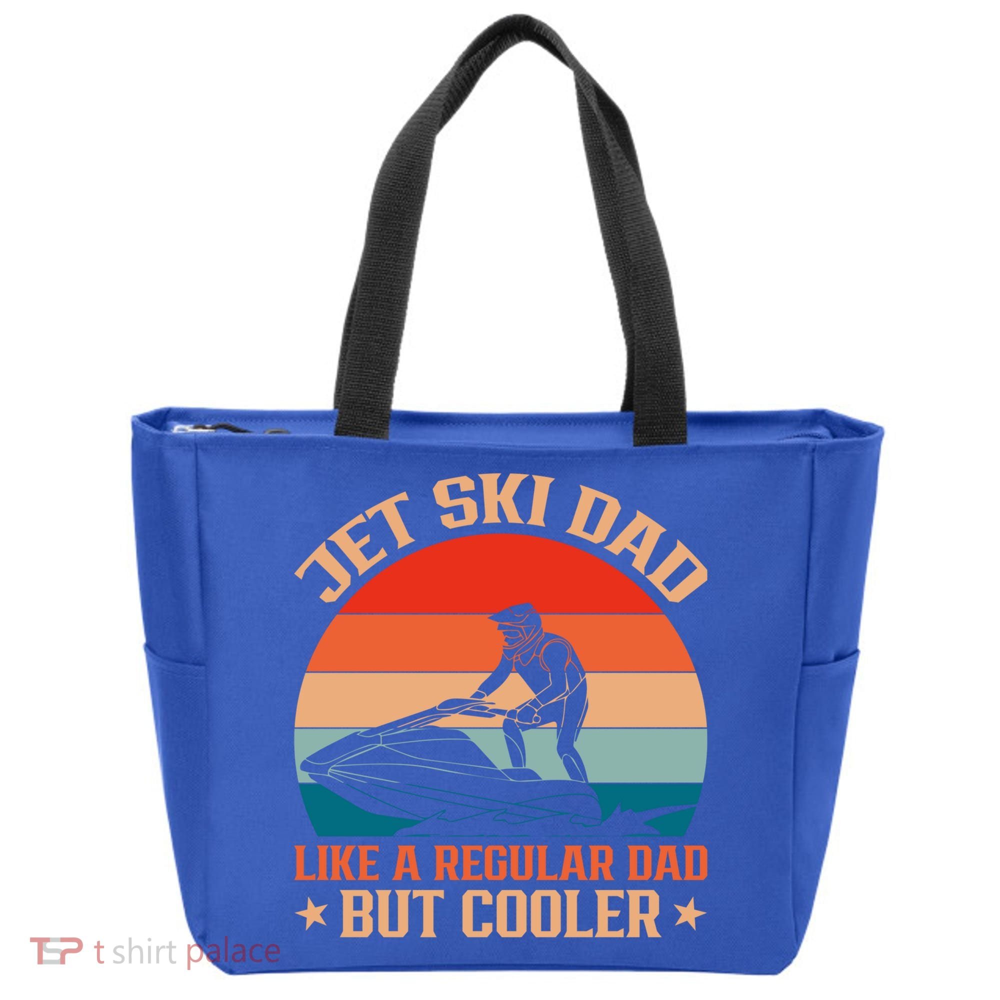 Jet Skiing Jetski Dad Like A Regular Dad But Cooler Gift Tote Bag