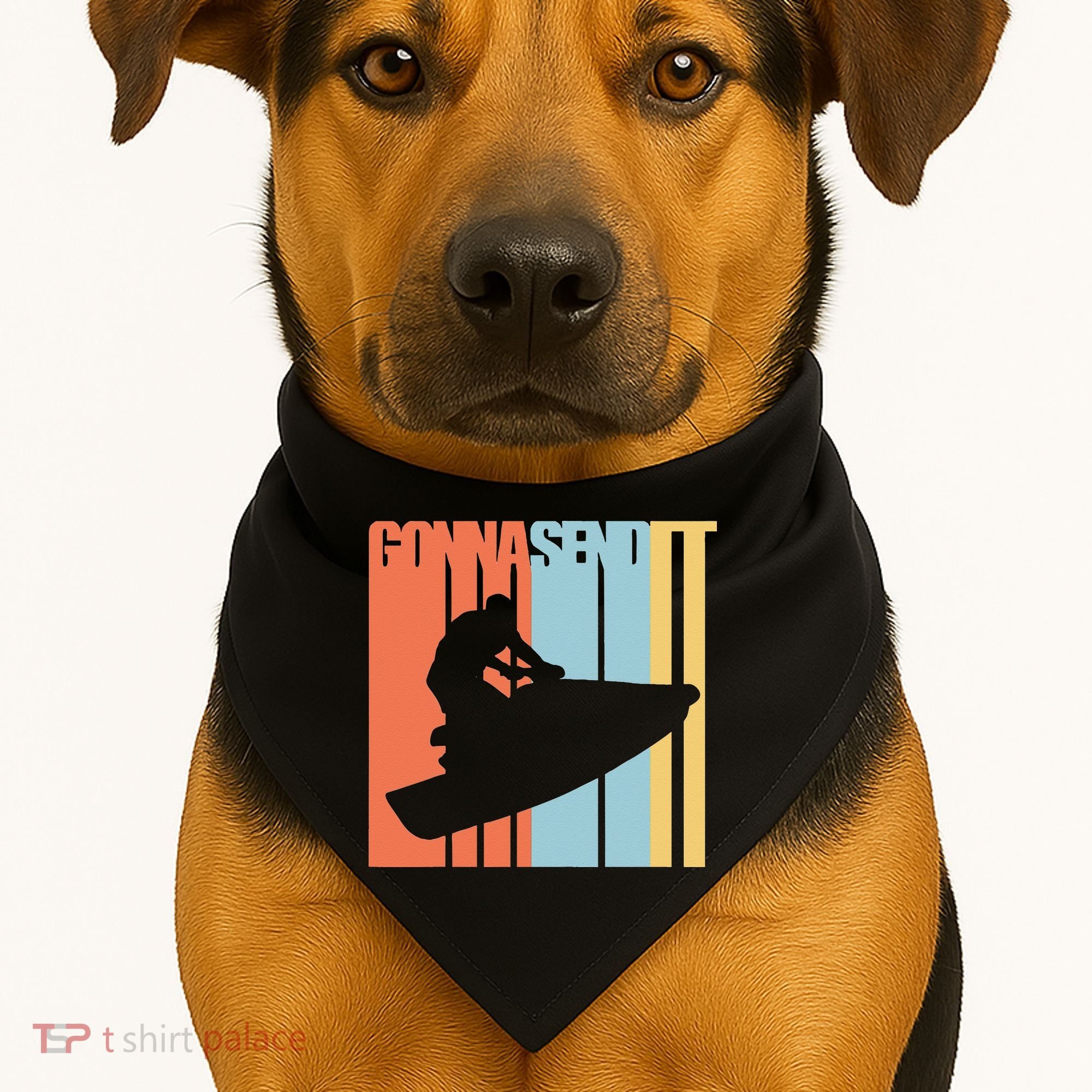Jet Ski Jet Skier Tee Jet Skiing USA-Made Doggie Bandana