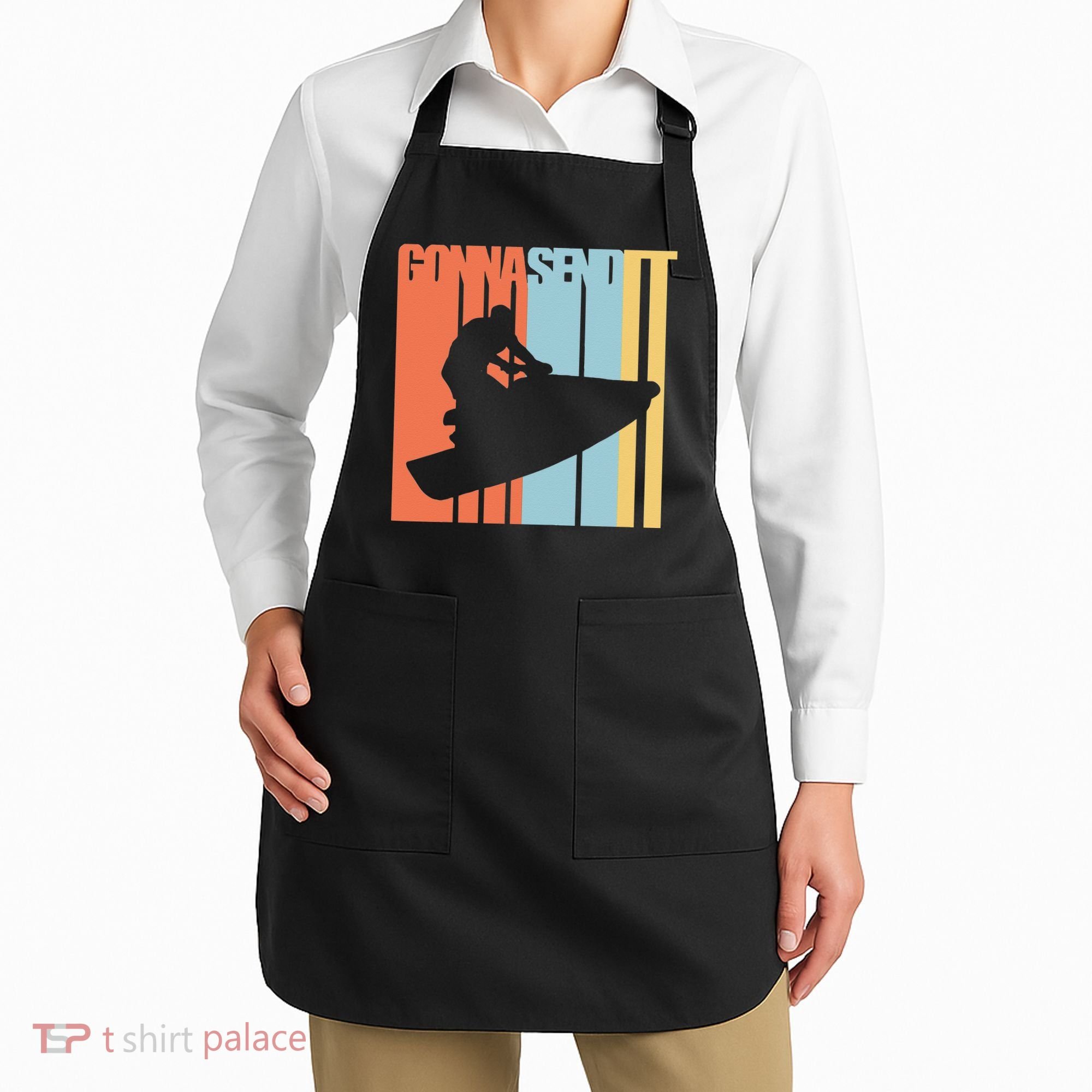 Jet Ski Jet Skier Tee Jet Skiing Apron