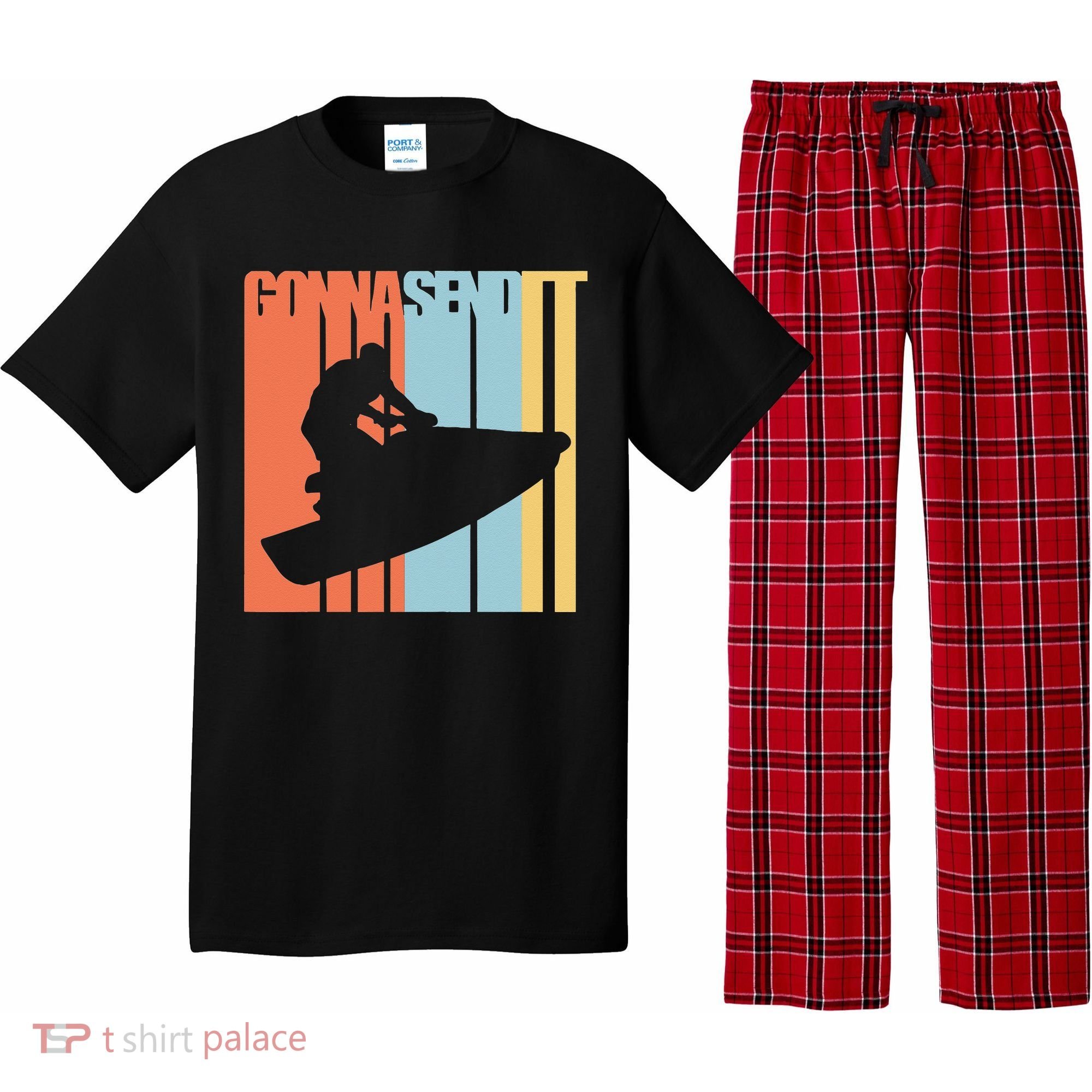 Jet Ski Jet Skier Tee Jet Skiing Pajama Set