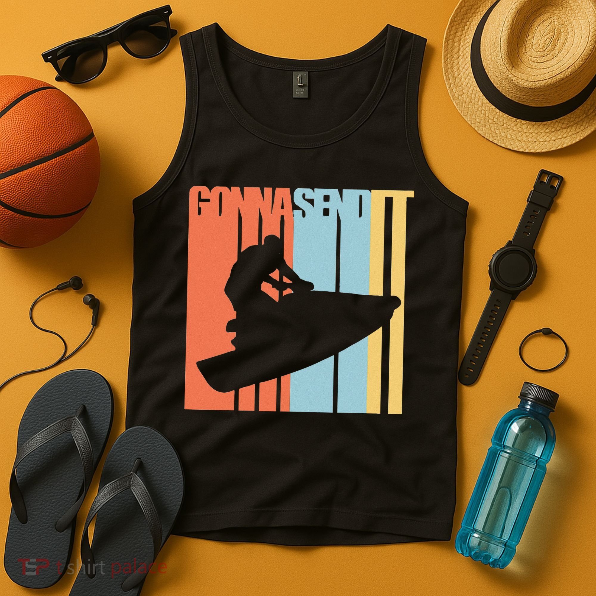 Jet Ski Jet Skier Tee Jet Skiing Tank Top