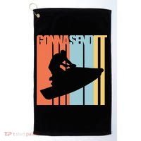 Jet Ski Jet Skier Tee Jet Skiing Golf Towel thumb 0