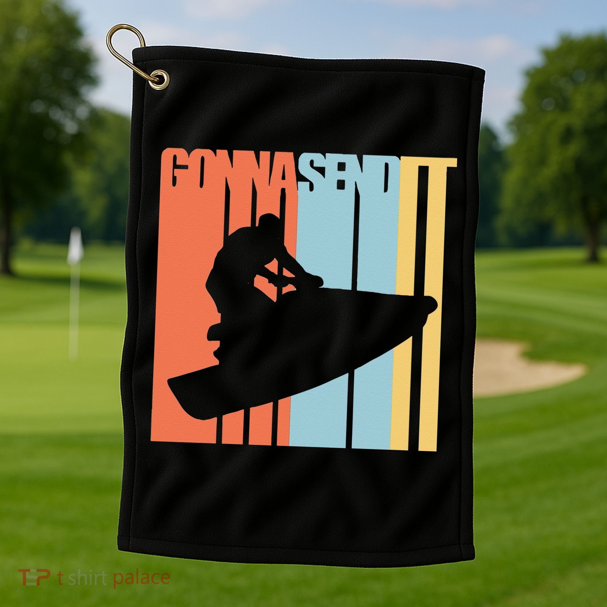 Jet Ski Jet Skier Tee Jet Skiing Golf Towel