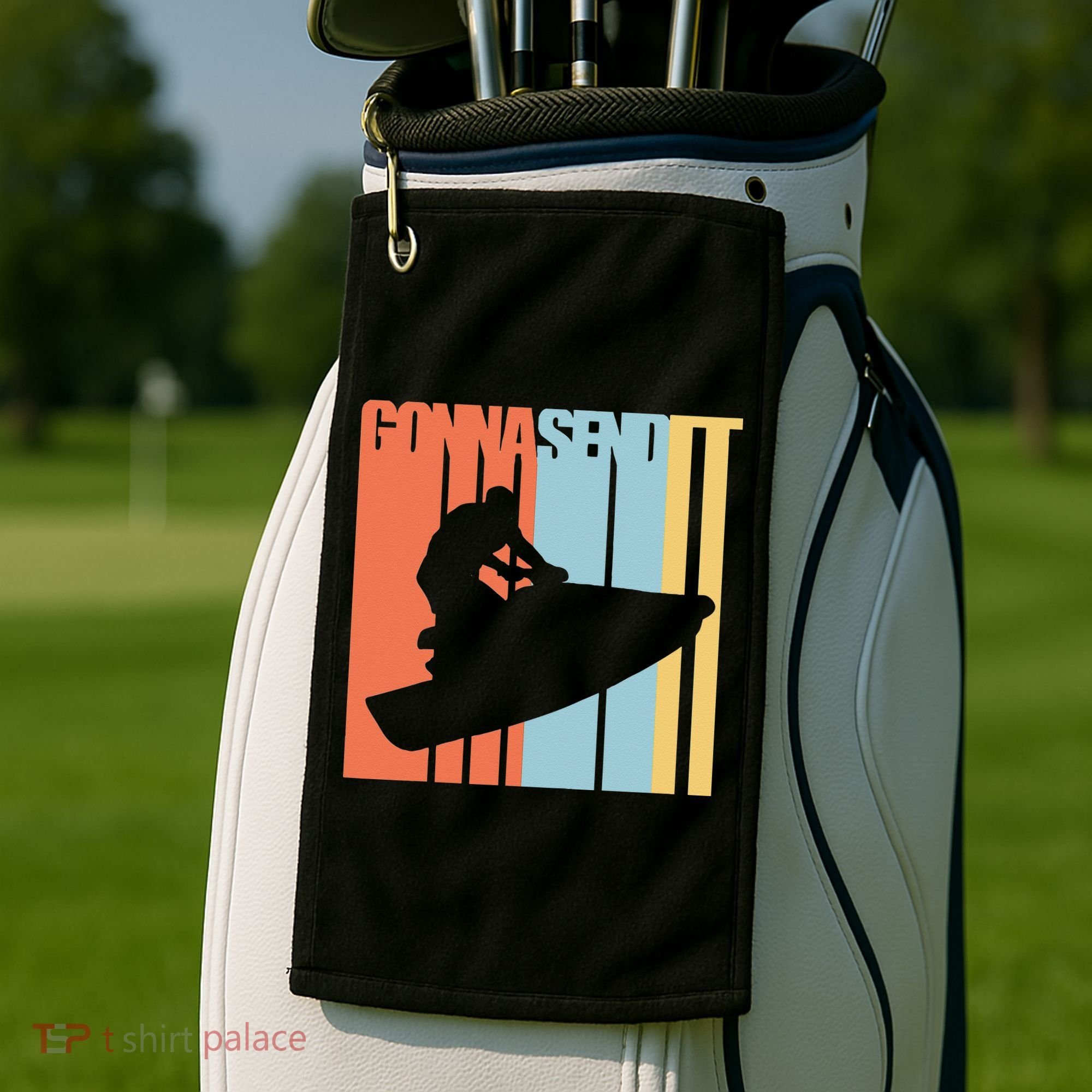 Jet Ski Jet Skier Tee Jet Skiing Golf Towel