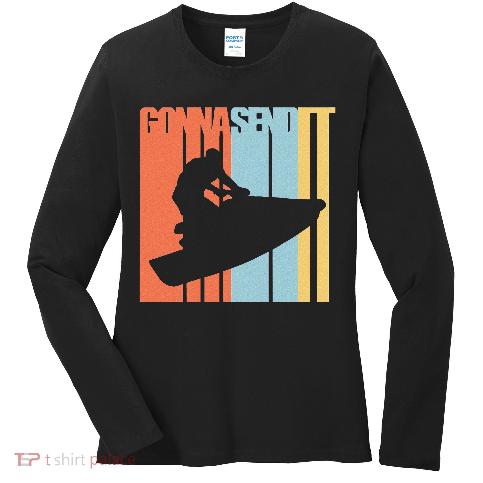 Jet Ski Jet Skier Tee Jet Skiing Women's Long Sleeve Shirt