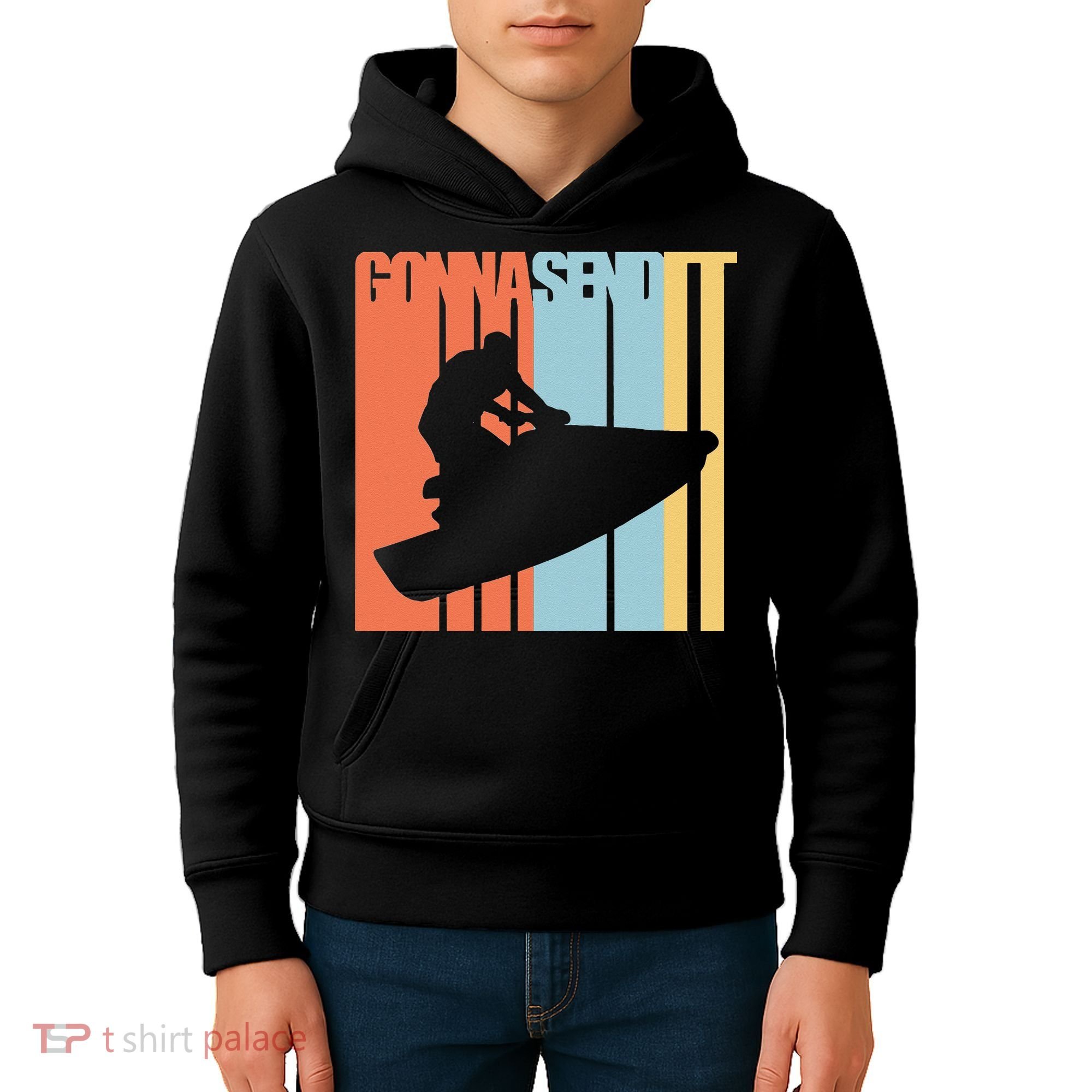 Jet Ski Jet Skier Tee Jet Skiing Kids Hoodie