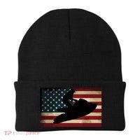 Jet Ski Jet Skier Tee Jet Skiing USA Flag Beanie thumb 0