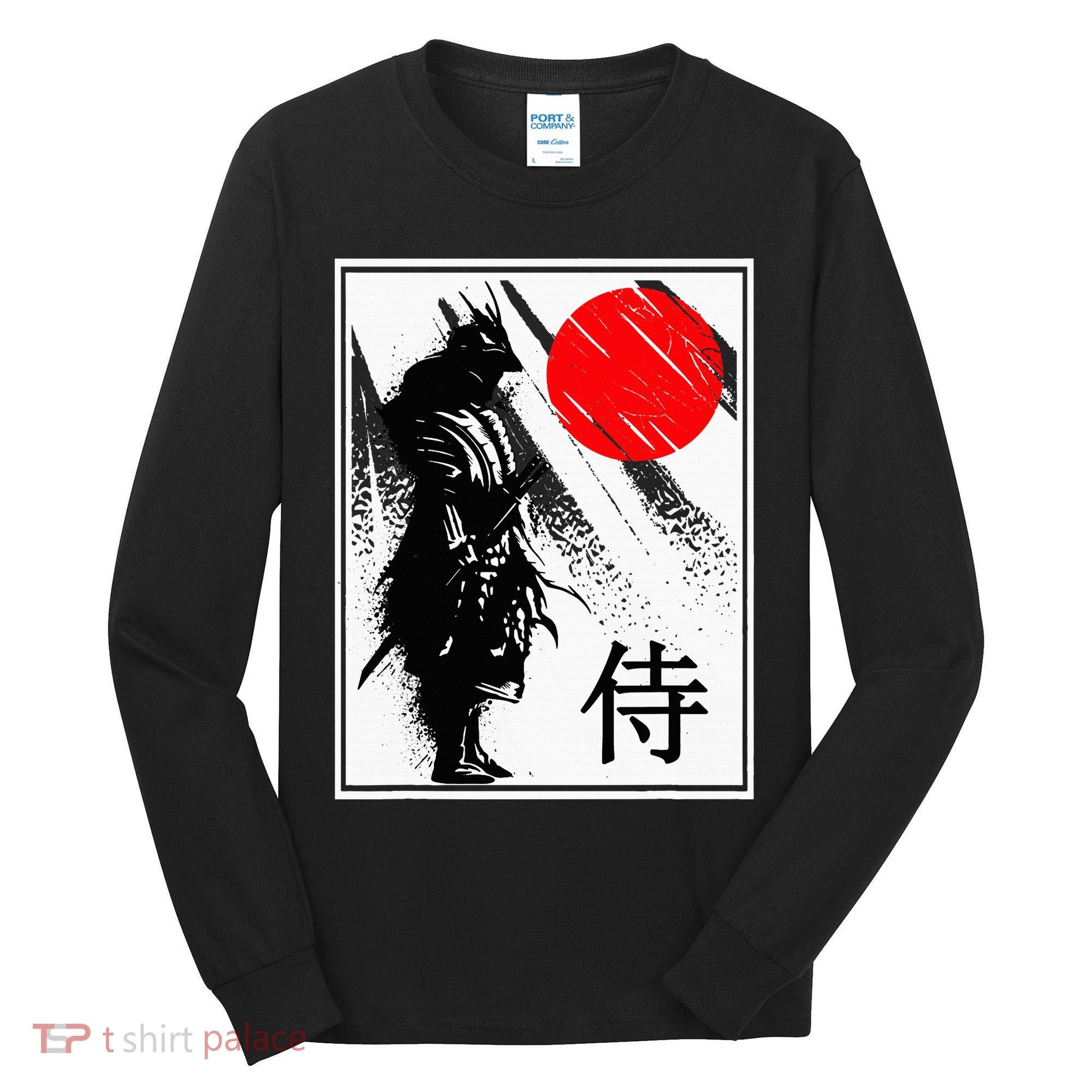 Japanese Samurai Tall Long Sleeve Shirt