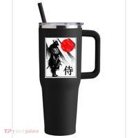 Japanese Samurai 40oz Vacuum Insulated Stainless Steel Travel Tumbler thumb 0