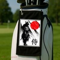 Japanese Samurai Golf Towel thumb 2