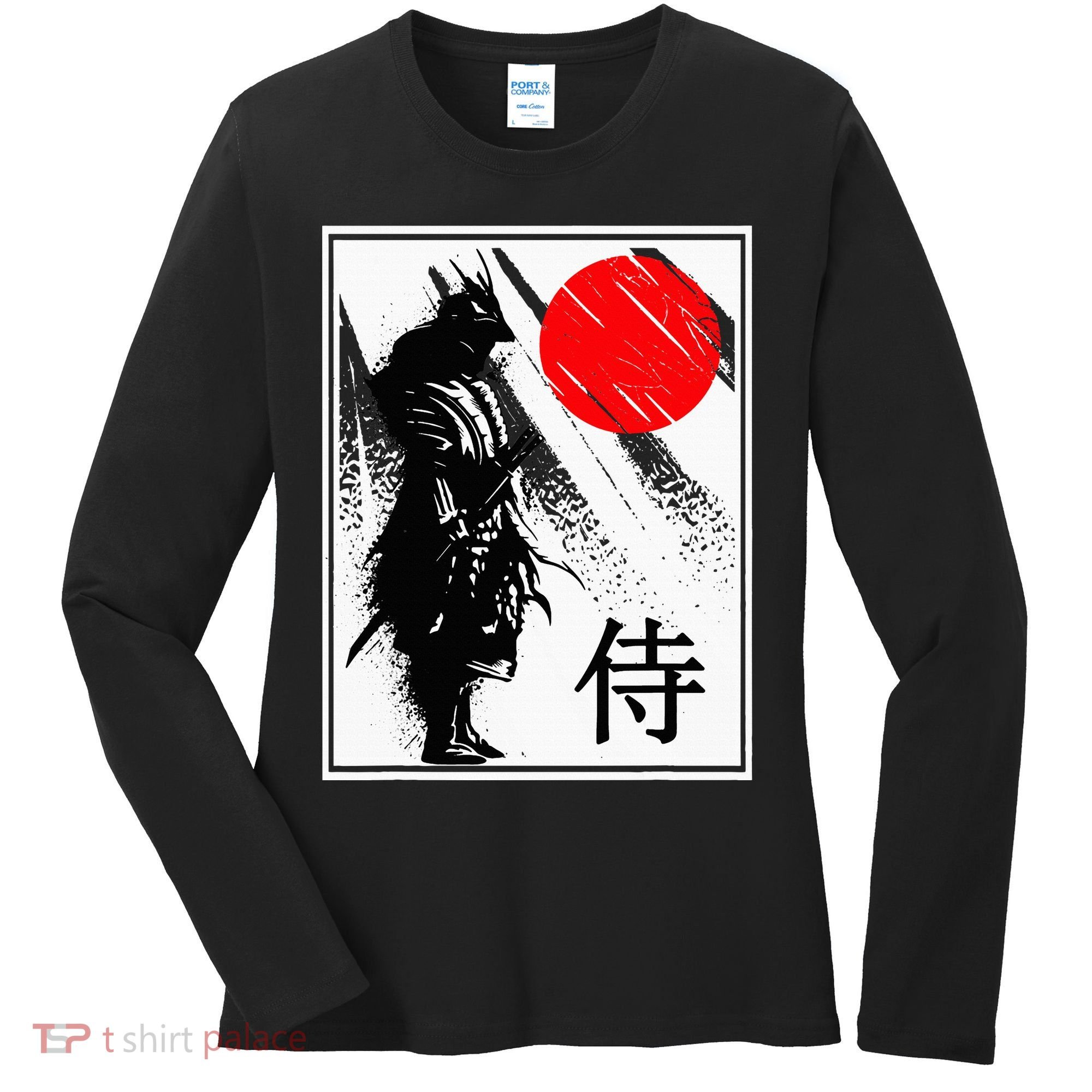 Japanese Samurai Women's Long Sleeve Shirt